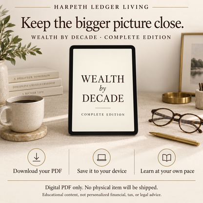 Wealth by Decade