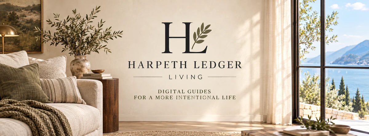 Harpeth Ledger Living. Digital guides for a more intentional life.