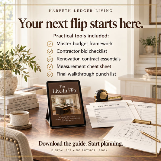 The Live-In Flip guide - your next flip starts here